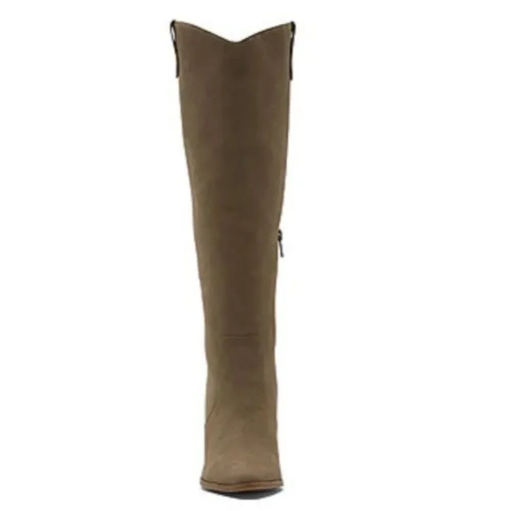 A.N.A Upland Stacked Heel Cowboy Boots Women's Size 9.5 New In Box With Tags - Picture 3 of 7